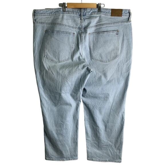 Madewell Plus Perfect Vintage Straight Jeans Womens 24W Distressed NWT $138 - Picture 16 of 16